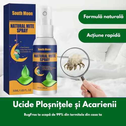 BugFree - Spray Anti-Acarieni și Ploșnițe