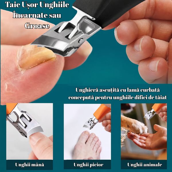 NailCut™ – Unghieră Profesională 1+1 GRATIS