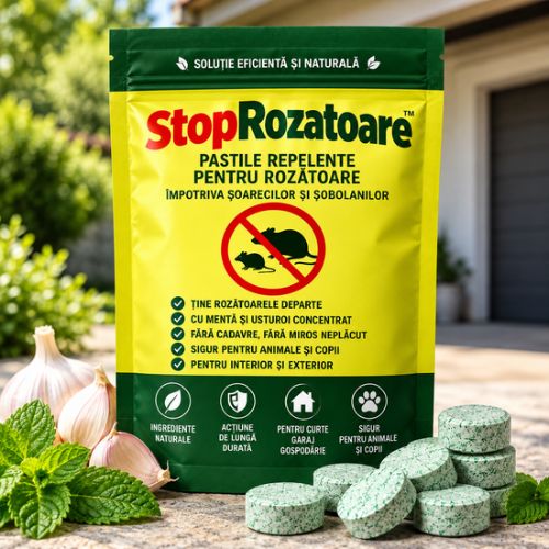 StopRozatoare - Pastile Repelente pentru Rozătoare