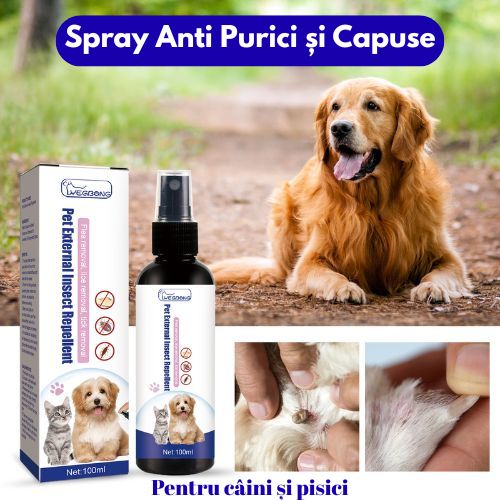 StopPurici - Spray Anti Purici și Capușe