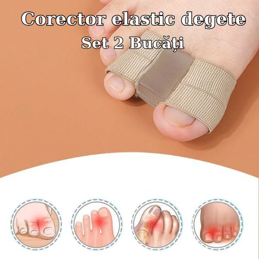 BunionFix™ –  Set 2 Bucăți Corector Elastic pentru Monturi